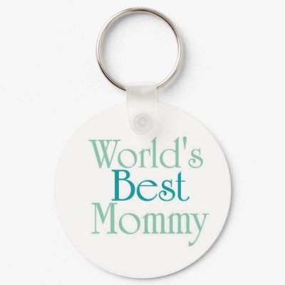 Worlds Best Mommy..2 Keychain by CaringHearts