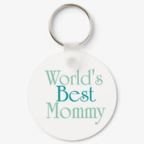 Worlds Best Mommy..2 keychains by CaringHearts Worlds Best Mommy..2 keychains