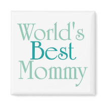 Worlds Best Mommy..2 magnets by CaringHearts Worlds Best Mommy..2 magnets