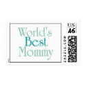 Worlds Best Mommy..2 postage