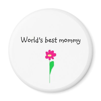 world's best mommy magnet by darling_designs