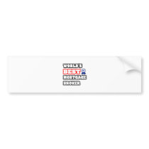 World's Best Mortgage Broker Bumper Sticker