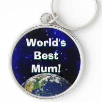 World's Best Mum! Keychain
