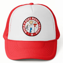 World's Best Music Teacher Mesh Hats