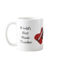 World's Best Music Teacher mugs