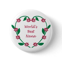 World's Best Nana button