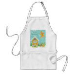World's Best Nana - Gingerbread Cottage Apron