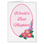 World's Best Neighbor Cards