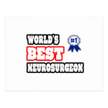 World's Best Neurosurgeon Postcards