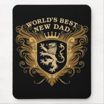 World's Best New Dad mousepads by PrideGiftShop World's Best New Dad mousepads