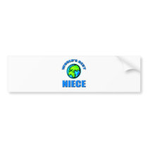 World's Best Niece bumper stickers by familytshirts World's Best Niece bumper stickers