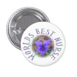 WORLDS BEST NURSE BUTTONS
