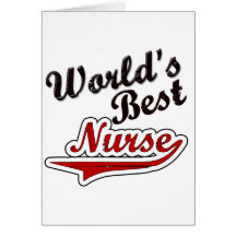 World's Best Nurse Card