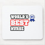 World's Best Nurse Mouse Pads
