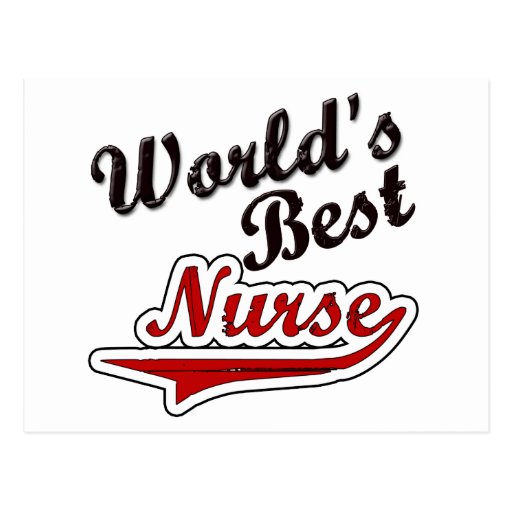 World's Best Nurse Postcard | Zazzle