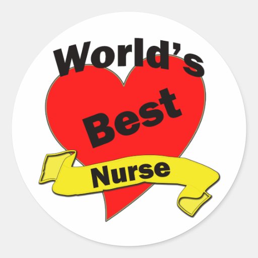 World's Best Nurse Sticker