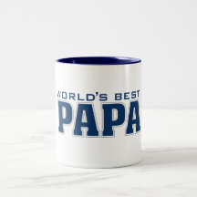 World's Best Papa Coffee Mugs