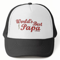 World's Best Papa Mesh Hats