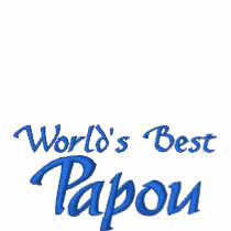 World's Best Papou - for your greek grandpa! embroidered shirts by thekaje World's Best Papou - for your greek grandpa! embroidered shirts