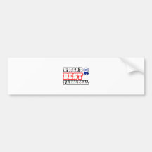 World's Best Paralegal Bumper Sticker
