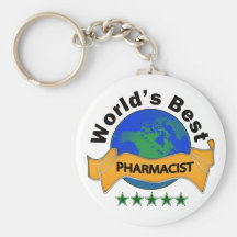 World's Best Pharmacist Key Chains