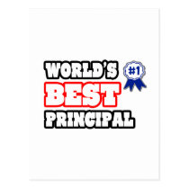 World's Best Principal postcards