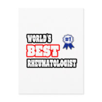 World's Best Rheumatologist Postcards