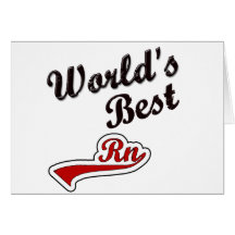 World's Best RN Card