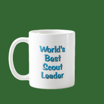 World's best Scout Leader merchandise mugs