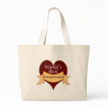 World's Best Scrapbooker Tote Bag