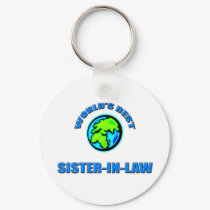 World's Best Sister-in-Law keychains by familytshirts World's Best Sister-in-Law keychains