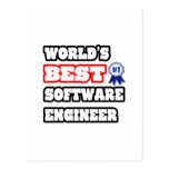 World's Best Software Engineer Post Card