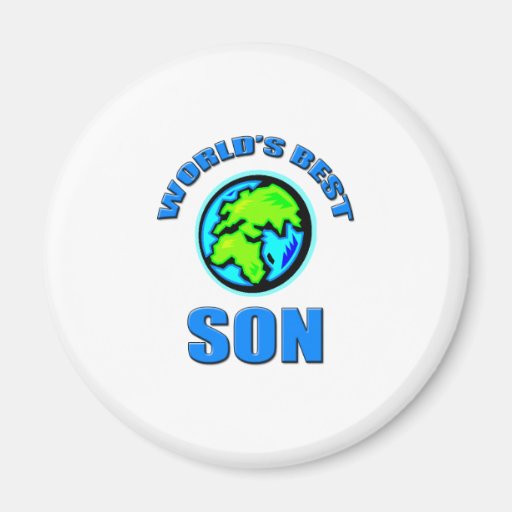 World's Best Son Refrigerator Magnets
