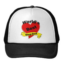 World's Best Step-Dad Mesh Hat