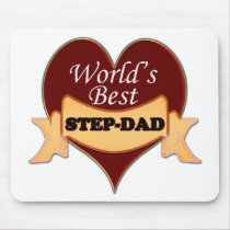 World's Best Step-Dad Mouse Pads
