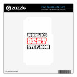 World's Best Step-Mom iPod Touch 4G Skins