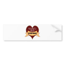 World's Best Stepson Bumper Stickers
