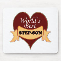 World's Best Stepson Mouse Pad