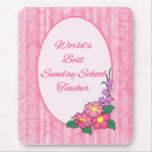 World's Best Sunday School Teacher mousepads