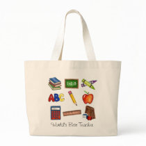 World's Best Teacher Bags