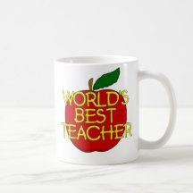 World's Best Teacher Coffee Mugs