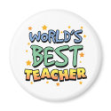 World's Best Teacher Magnet