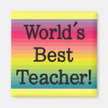 World's Best Teacher magnet