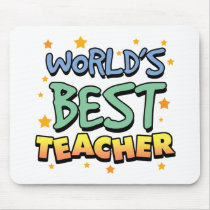 World's Best Teacher Mousepad