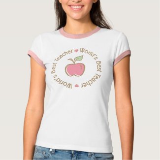 Worlds Best Teacher Tee Shirt shirt