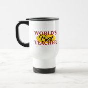 World's Best Teacher Travel Mug mug