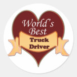 World's Best Truck Driver Sticker