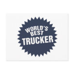 World's Best Trucker Truck Driver Hauler