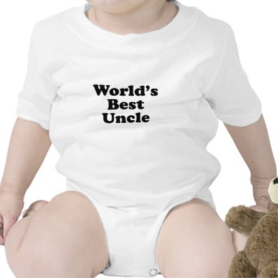 World's Best Uncle Baby Creeper