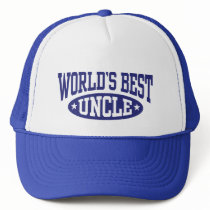 World's Best Uncle Trucker Hat